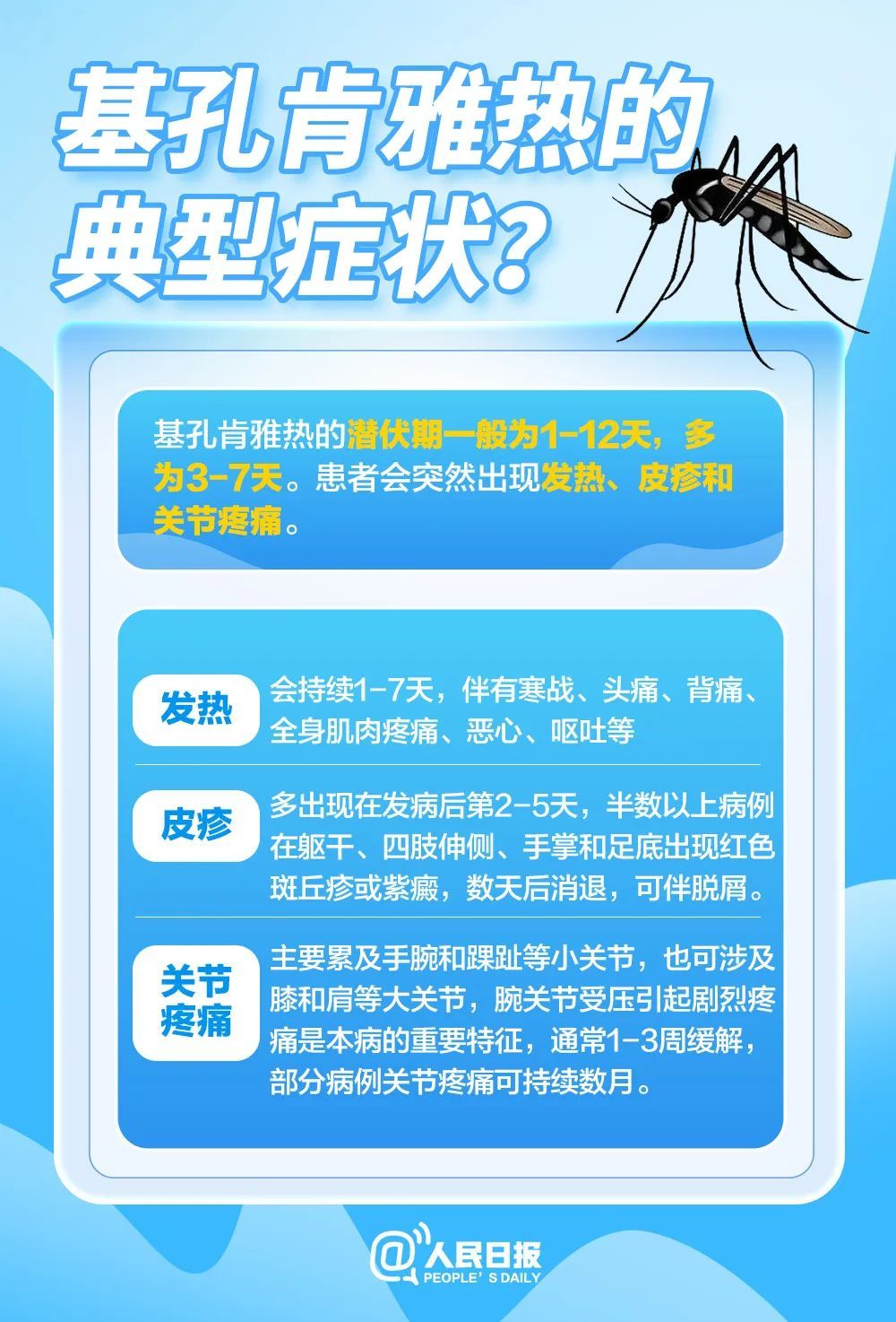包含蚊子基孔肯雅热症状有哪些的词条