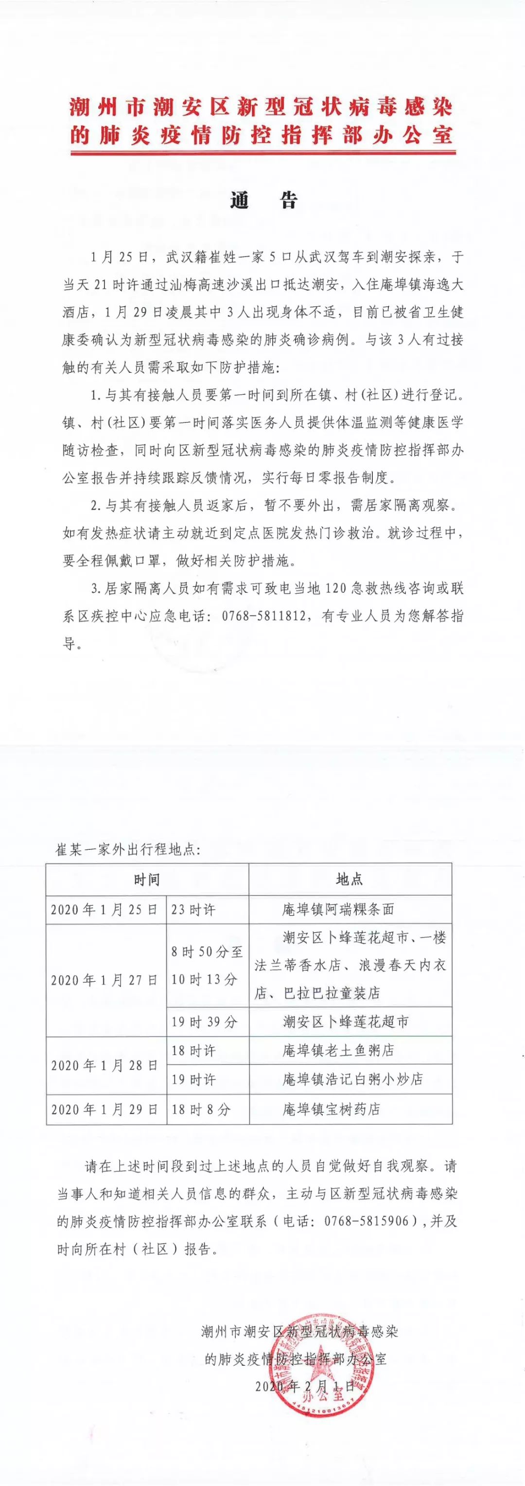 潮州基孔疫情最新消息/潮州基孔疫情最新消息通知