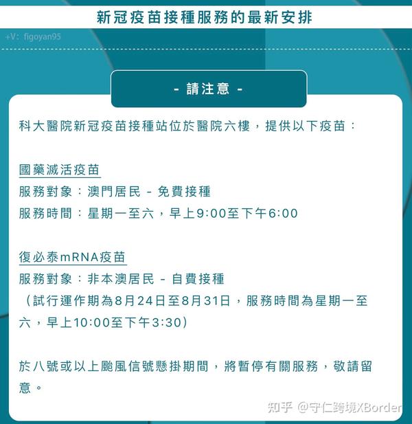 【澳门新冠肺炎疫苗,澳门新冠肺炎疫苗预约】