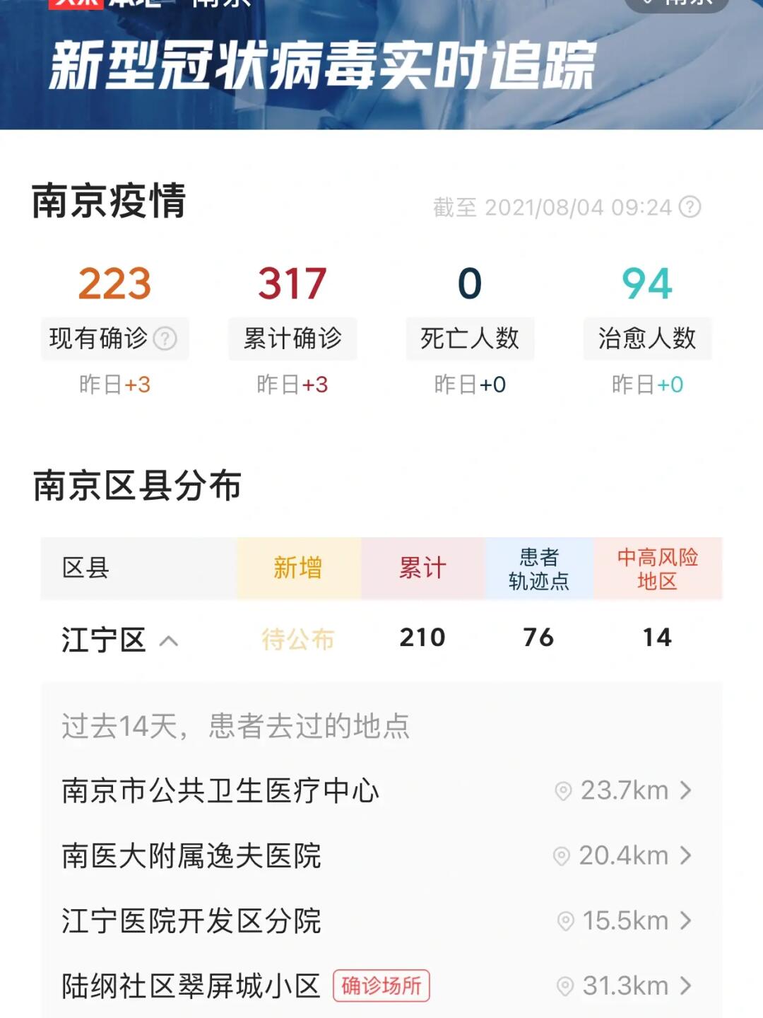 南京疫情最新动向/南京疫情最新动向数据 南京疫情最新动向/南京疫情最新动向数据