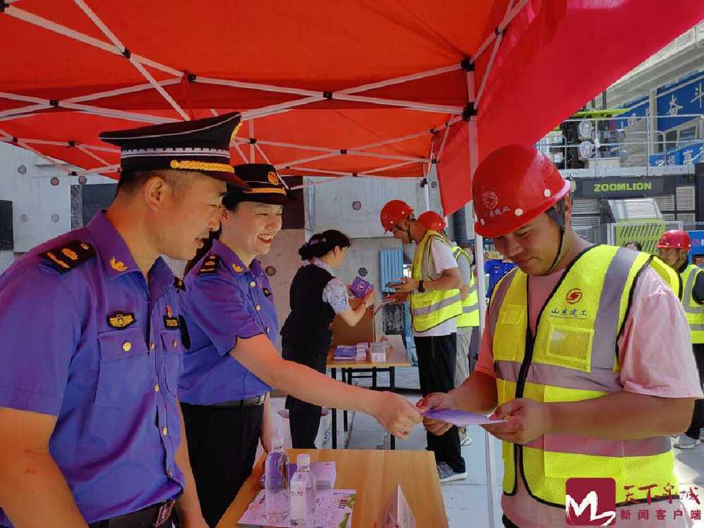 【济南城管工地执法,济南城管大队】