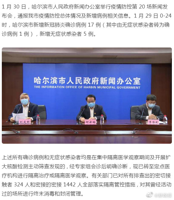 【黑龙江省哈尔滨市疫情最新报告/黑龙江省哈尔滨市疫情最新病例】 【黑龙江省哈尔滨市疫情最新报告/黑龙江省哈尔滨市疫情最新病例】