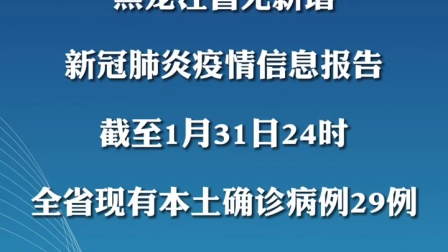 黑龙江省冠状肺炎疫情/黑龙江省冠状肺炎疫情通报 黑龙江省冠状肺炎疫情/黑龙江省冠状肺炎疫情通报