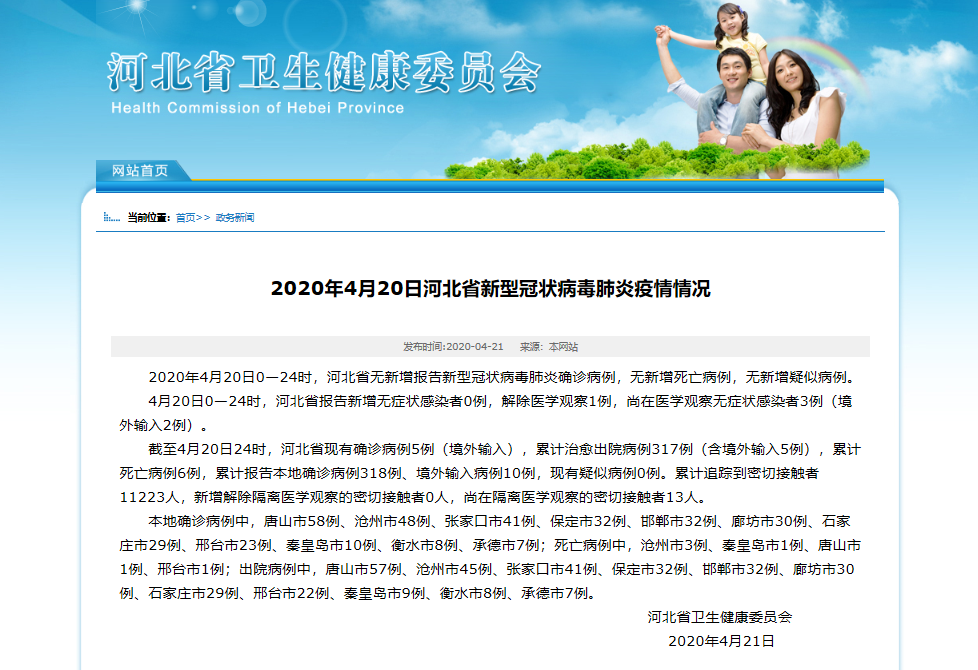 河北省疫情播报（河北省疫情通告）
